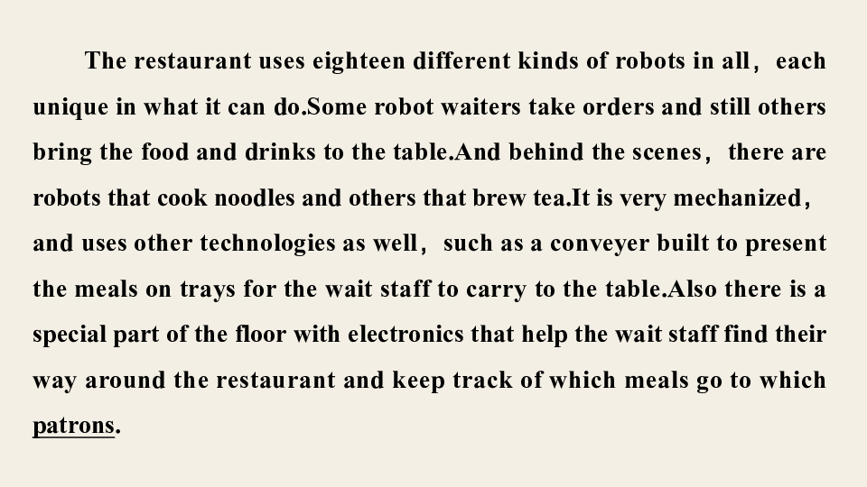 人教版选修七Unit 2 Robots Period One Warming Up Pre-reading & Reading课件（79张）