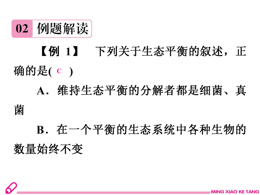 2019年秋八年生物北师大版下册课件：23.4生态系统的稳定性（27张ppt）