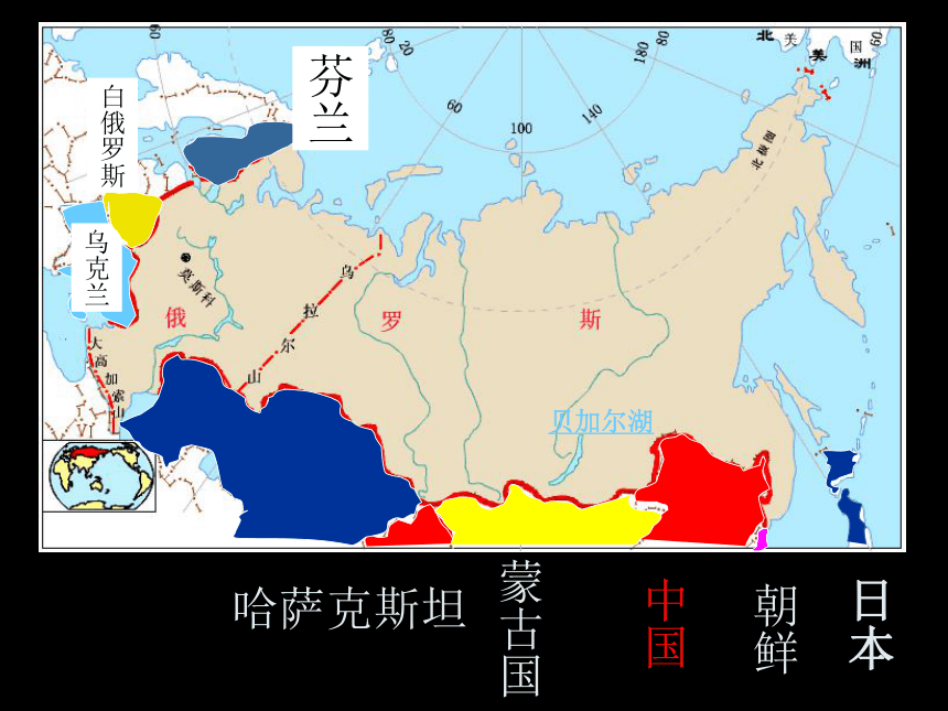 人教版七年下册7.4俄罗斯(共39张PPT)