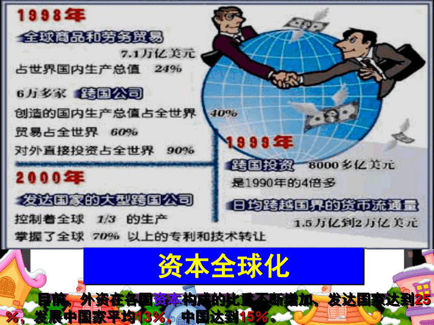 中华书局版历史九年级下册课件第五单元第15课 世界经济全球化趋势（共52张PPT）