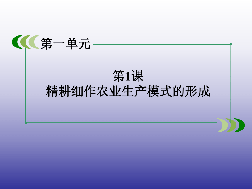 2014-2015学年高中历史必修II岳麓版第1课 精耕细作农业生产模式的形成 课件（共46张PPT）