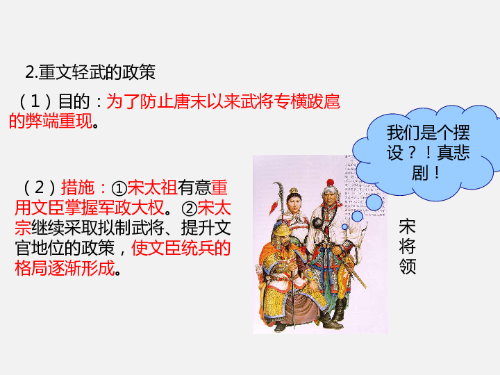 2020年中考历史复习：中国古代史 第5讲  宋元时期（38张ppt）