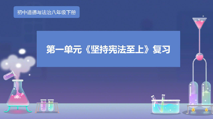 第一单元 坚持宪法至上 复习课件（21张PPT）（适用希沃白板）