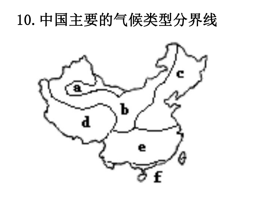中国地理重要分界线大全(下)
