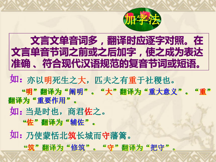 人教版高中语文必修5自制梳理探究：《有趣的语言翻译》（共47张PPT）