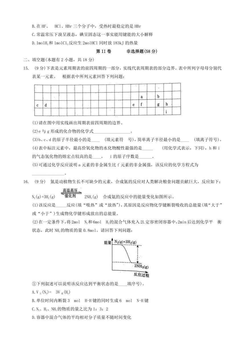 广东省汕头市2017-2018学年高一下学期期末教学质量监测化学试题