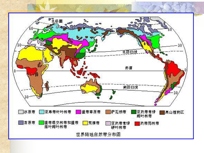 第二节 地理环境的整体性和区域差异[下学期]