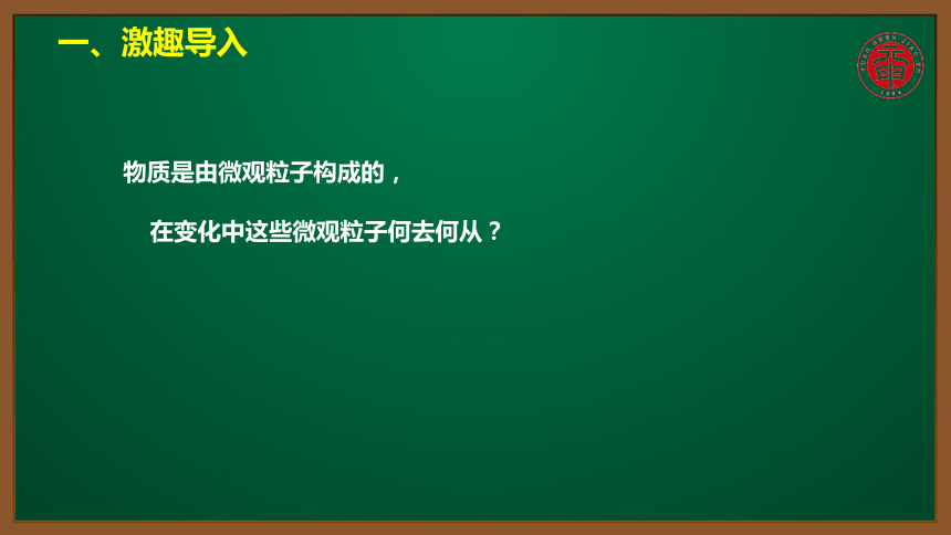 人教版化学九上同步精讲课件   课题3.1.2分子可以分成原子（11张ppt）