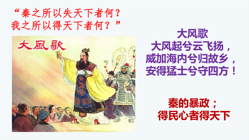 第11课、西汉建立和“文景之治”（13PPT）