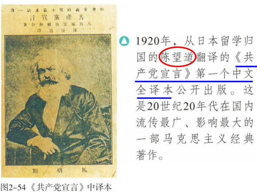 九年级历史与社会第二单元第四课 中国共产党的诞生 课件