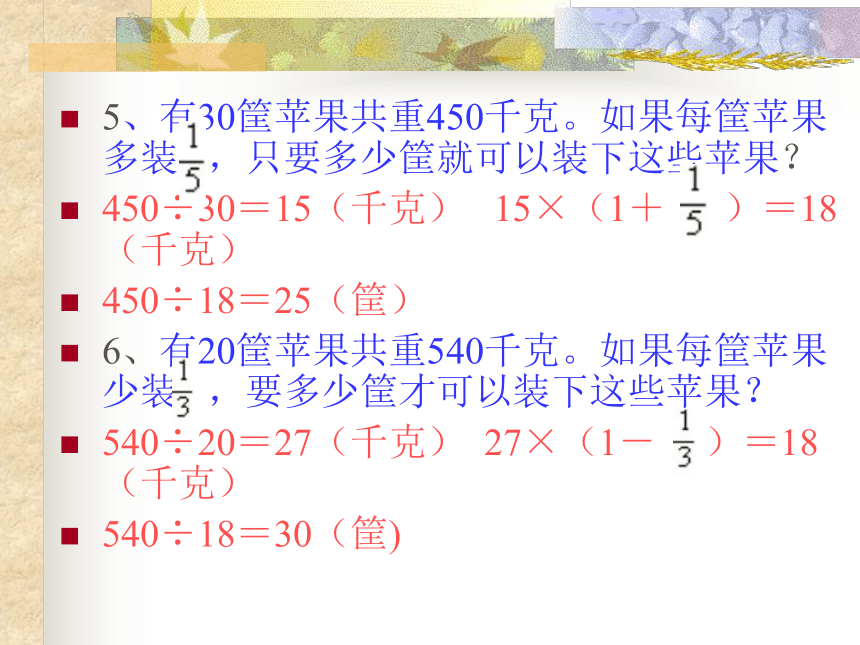 数学六年级下人教版总复习应用题课件（21张）