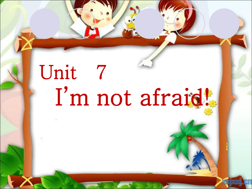 Unit 7 I’m not afraid 课件