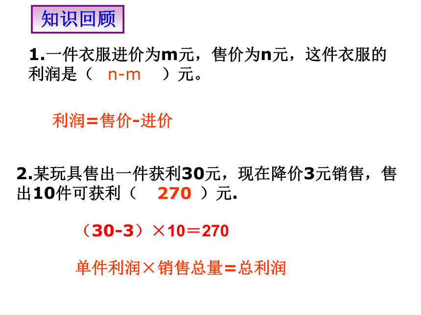 22.3实践与探索（利润问题）-华东师大版九年级数学上册课件(共14张PPT)