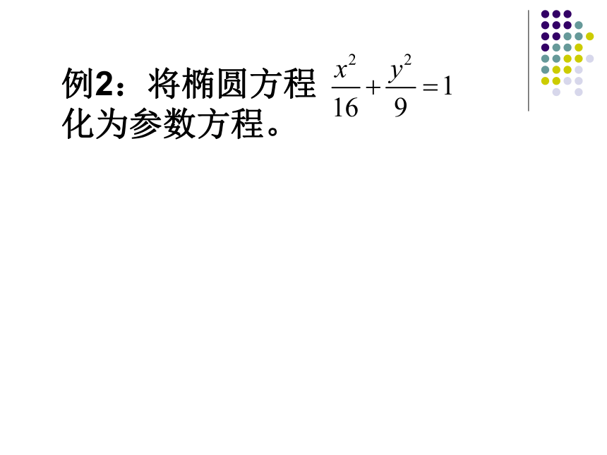椭圆的参数方程1[下学期]