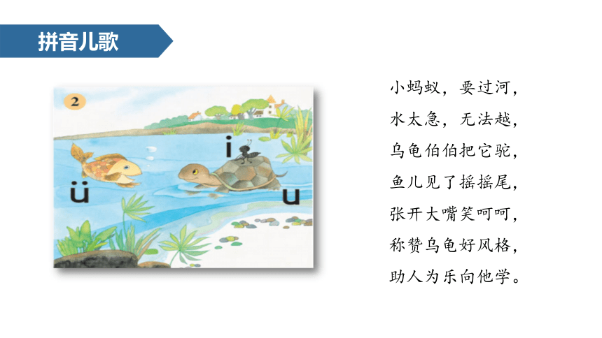 一年级上册语文课件-汉语拼音 02 i u ü y w∣人教部编版