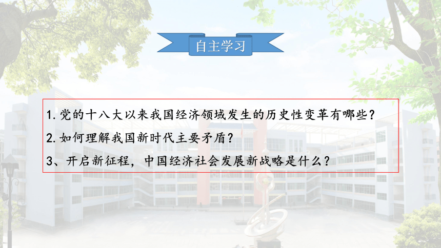 新人教版高中政治必修一《经济生活》4.10.1 中国经济发展进入新时代 课件 36张PPT