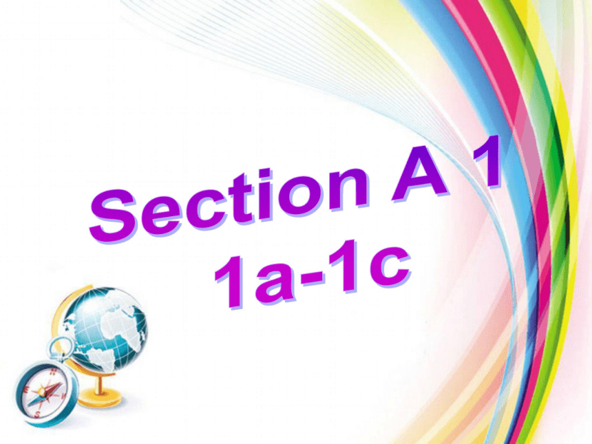 Unit13 We are trying to save the earth SectionA课件