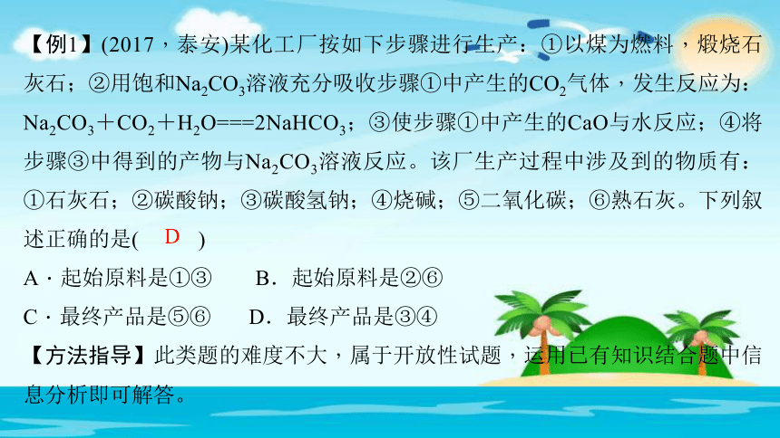 2018年中考化学专题突破课件：专题一　信息给予题