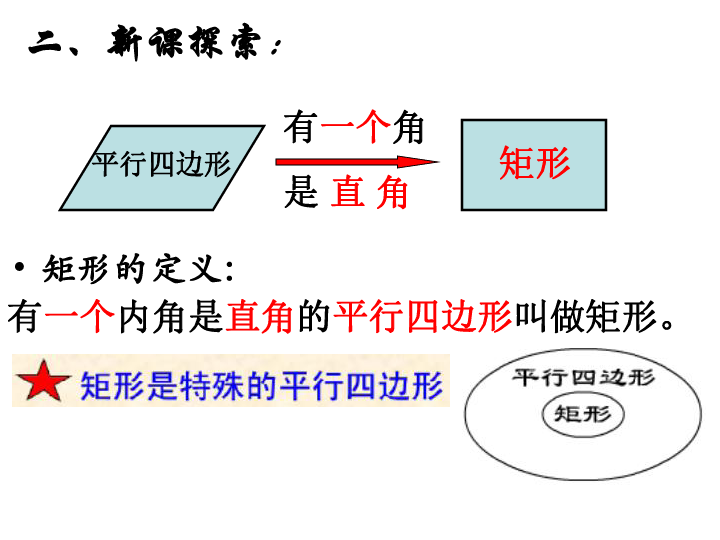 22.3 特殊的平行四边形——矩形 课件（13张PPT）