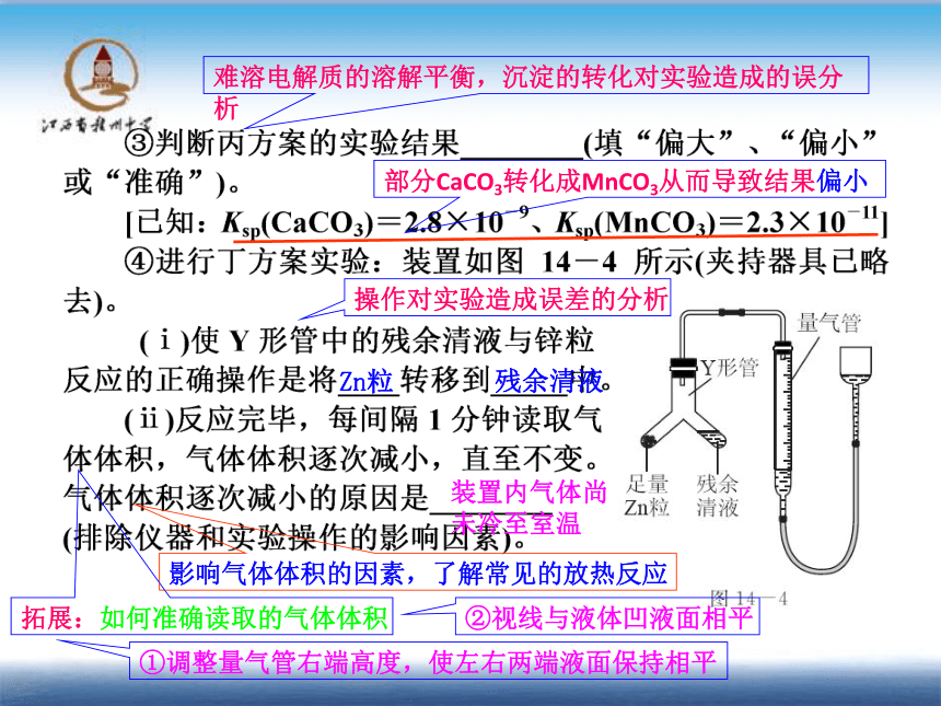 江西省赣州市2013年高考化学研讨会材料课件：综合实验与探究题的解答