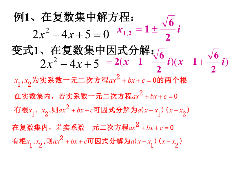 复数系数一元二次方程的根的问题