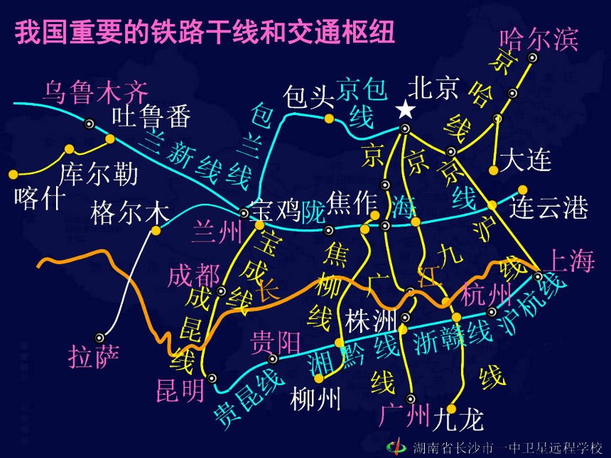 高三地理《8.中国的交通》