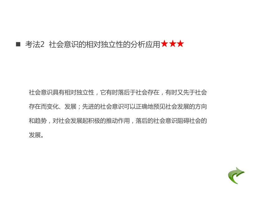 2018版高考政治（应试基础必备+高考考法突破）课件：专题16 认识社会与价值选择