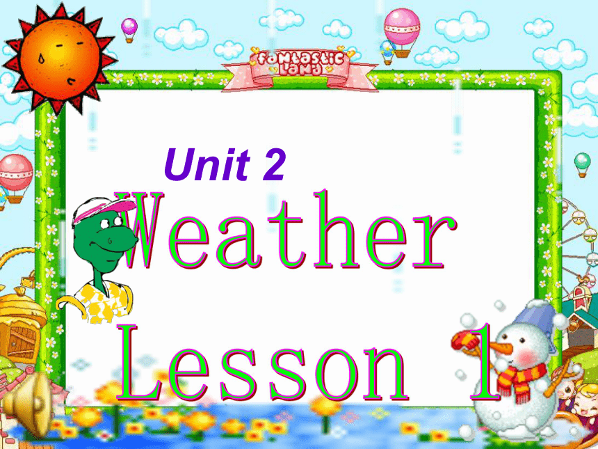 下載量 1人教新起點二年級下冊 unit 2 weather lesson 1 同步課件(3)