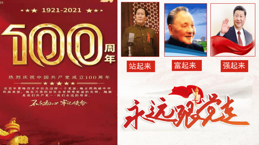 2021年中考党史课件：百年逐梦 回望初心——中国共产党建党100周年  课件（31张PPT）
