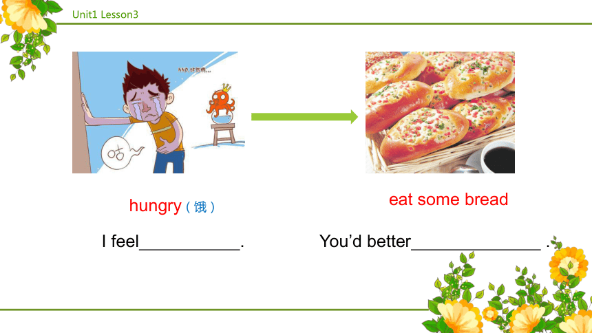 Unit 1 Lesson 3 What’s wrong with you? 课件