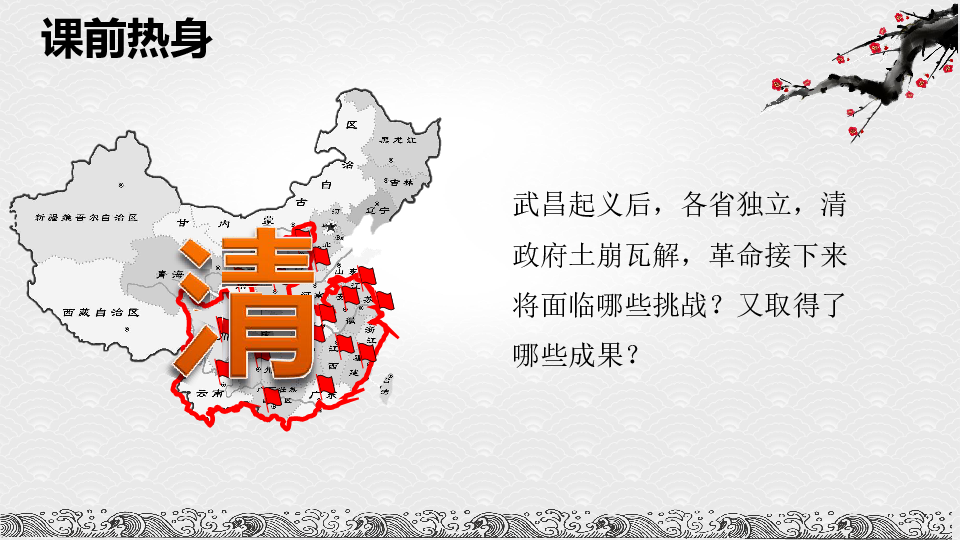 人教部编版八年级历史上册第10课 中华民国的创建   课件（23张PPT 含视频)