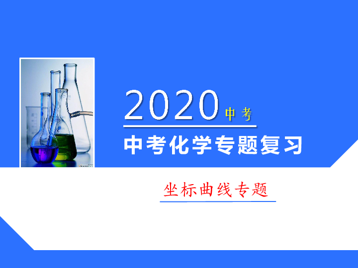 2020中考化学专题复习 坐标曲线专题(29张PPT）