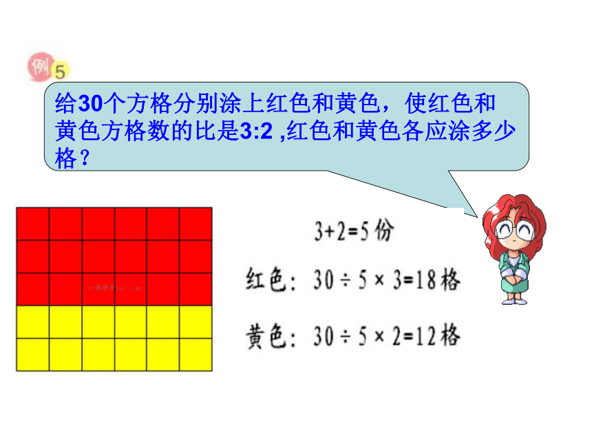 数学六年级上苏教版3.8 按比例分配的实际问题课件（22张）