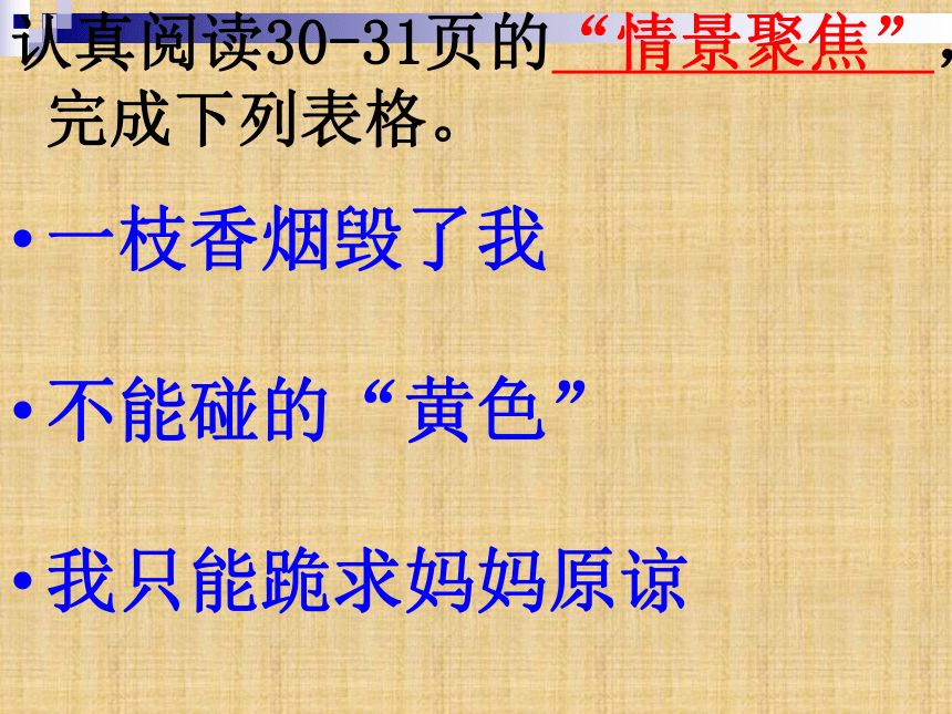 毕节市七星关区普宜中人民社版七年级政治下册第三课第二节不必要的牺牲课件（共40张PPT）