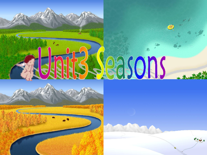 Unit 3 Seasons 课件（共22张PPT）
