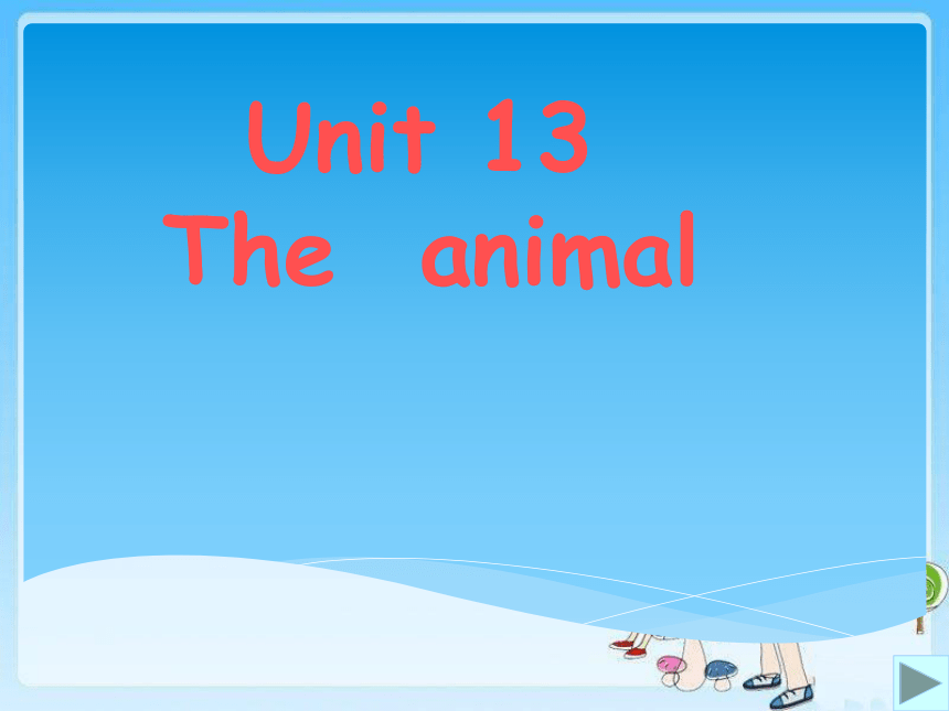  UNIT 13 They Are Going to the Zoo