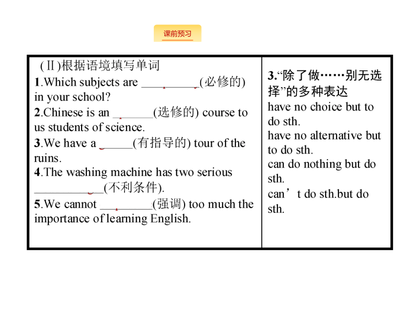 2017高三重大版英语一轮复习课件：选修7 Unit 2 Getting　Along with Others  challenging yourself ⅱ why do we learn engli