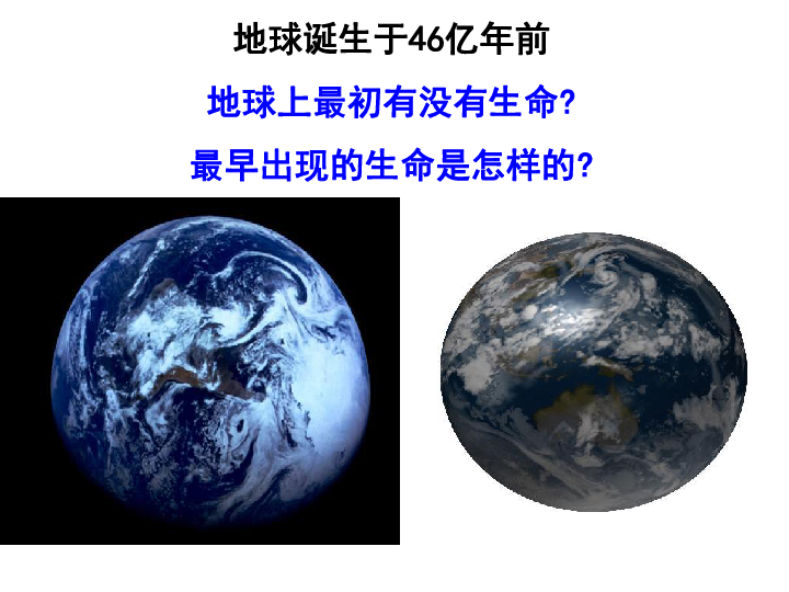 人教版八年級下冊生物第七單元第三章第一節地球上生命的起源課件共20