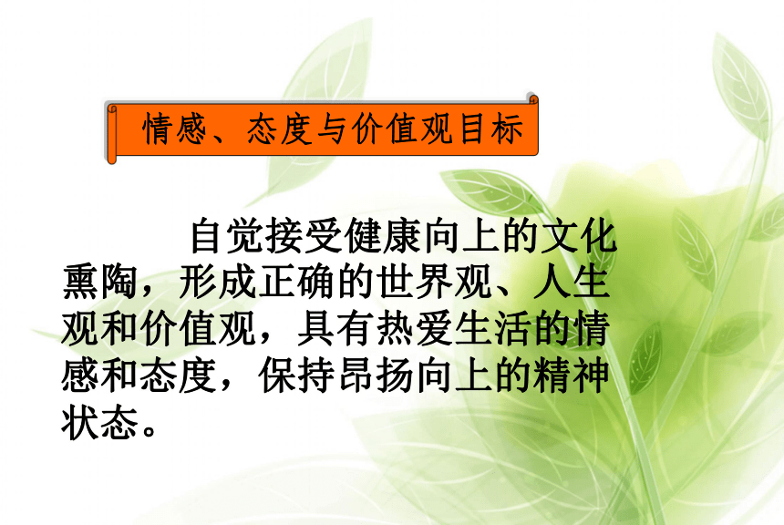 《感受文化的影响》说课课件 杨波龙26张PPT