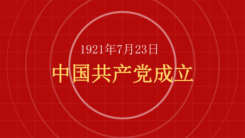 1921~2021建党100周年大事快闪 课件（104张PPT）