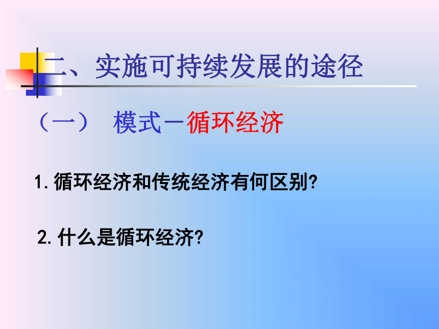 实施可持续发展的途径(福建省泉州市安溪县)