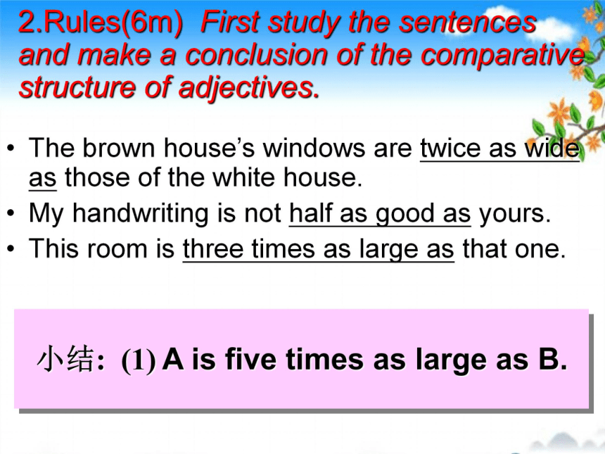 Module 5 A Lesson in a Lab grammar倍数的表达课件
