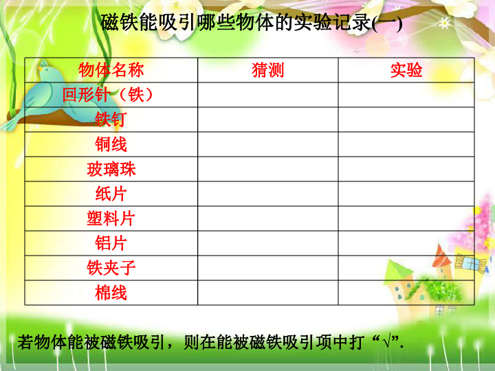 4.2 《磁铁有磁性》 课件(22张PPT)