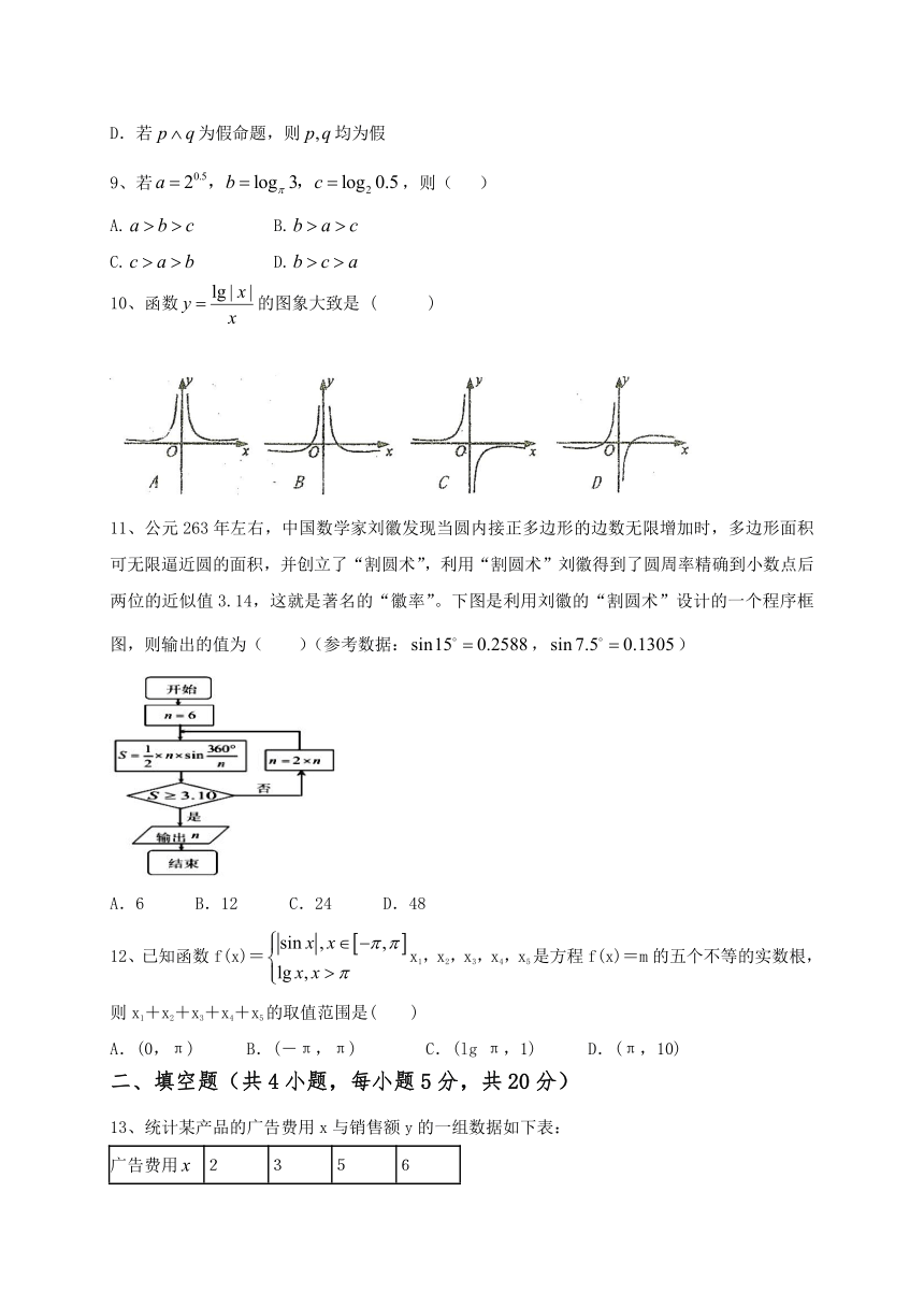 新疆哈密地区第二中学2016-2017学年高二上学期期末考试数学（理）试题 Word版含答案