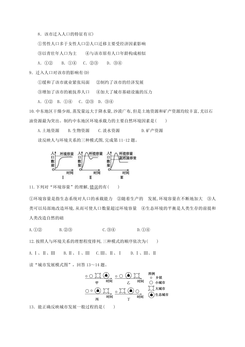 河南省安阳市殷都区2016-2017学年高一地理下学期期末考试试题