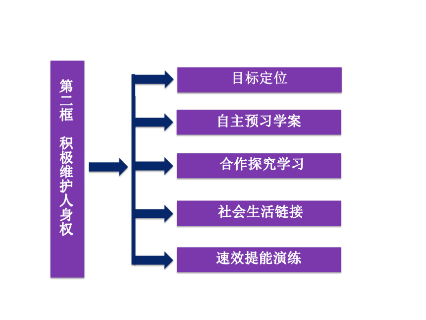 2017-2018学年人教版选修五  专题二第二框  积极维护人身权 课件（共39张）