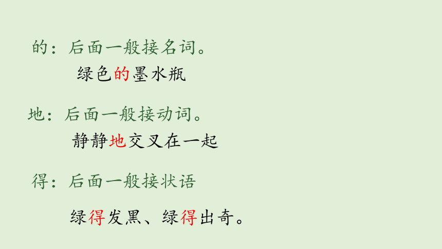 統編版四年級下冊語文第三單元基礎知識複習課件13張ppt