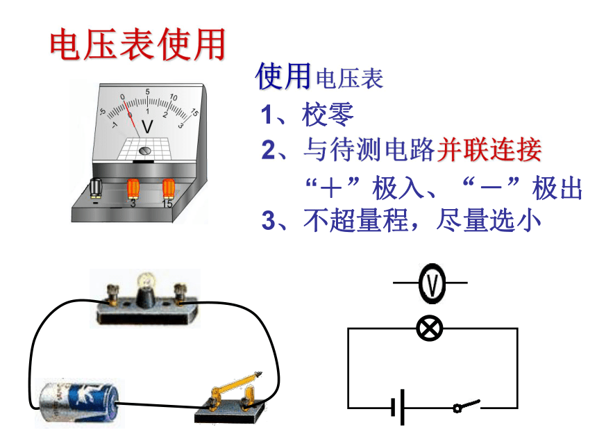 沪科版物理九年级第十四章第五节《电压》30ppt