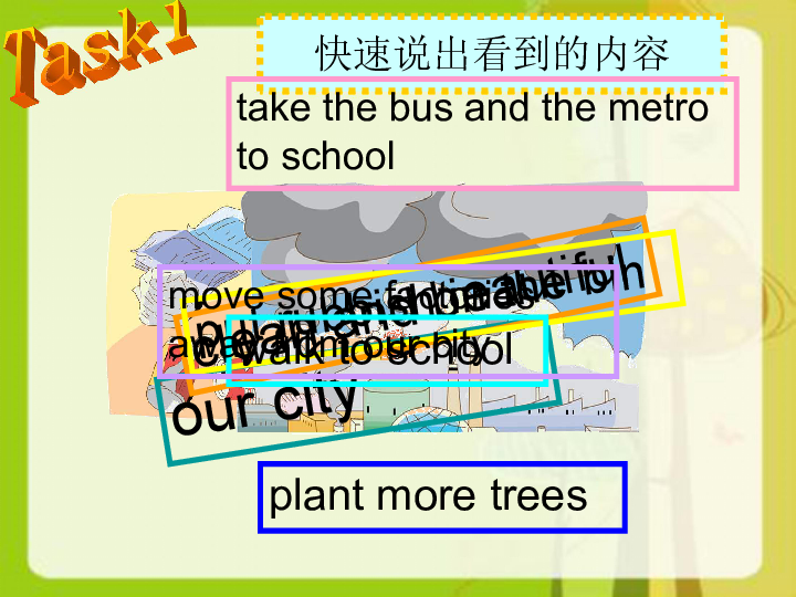 Unit 6 Keep our city clean Cartoon time 课件 （41张PPT）