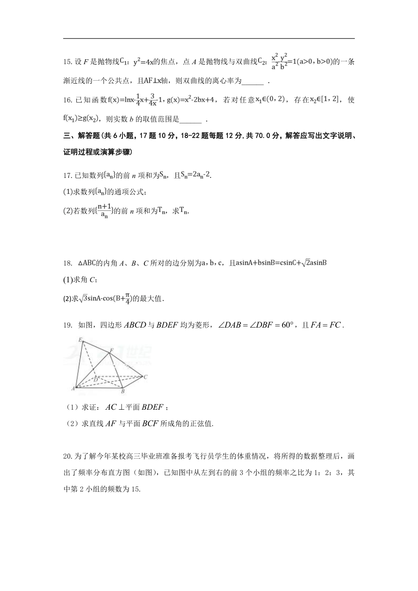 云南民族大学附中2018届高三上学期期末考试数学（理）试卷